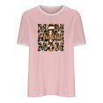 thumbnail image 4 of Elegante blusa de manga corta con cuello redondo y manga abullonada para mujer OAVQHLG3B Store  lin121212, 4 of 5