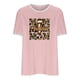 thumbnail image 4 of Elegante blusa de manga corta con cuello redondo y manga abullonada para mujer OAVQHLG3B Store  lin121212, 4 of 5