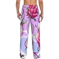 thumbnail image 3 of Daiia Dragon Fruit Men's Sleep Pant with Pockets and Drawstring,Pajama Pants-XX-Large, 3 of 9