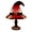 Red, variant on Light Up Halloween Decor Witch Hat Lamp, LED Halloween Night Light, Halloween Decorations Indoor, Witchy Decor for Shelf Mantel Table