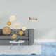 thumbnail image 2 of Arte mural tejido en ratán y sofá cama de madera en miniatura (accesorios DIY para salón de té, pasillo, dormitorio, porche, cafetería, casa de muñeca, 2 of 8