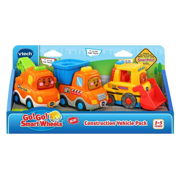 Go! Go! Smart Wheels ミニカーセット VTech Go! Go! Smart Wheels Interactive Educational Vehicle Pack