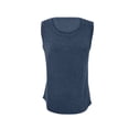 thumbnail image 4 of SNKSDGM Female Tank Top for Women Pack White Womens White Tank Top Loose Ladies' Fashion Casual Summer Women's Clothing V Neck Tailcoat Sleeveless Solid Color Vest T Shirt Vest Suspender, 4 of 5