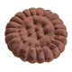 thumbnail image 5 of Cojín de suelo de felpa decorativo bonito para silla, sofá, oficina, sala de estar Redondo Marrón, 5 of 9