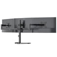 thumbnail image 1 of Soporte para Monitor Triple WALI Negro con Inclinación y Rotación para Escritorio, 1 of 8