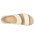 thumbnail image 2 of Sandalia Crocs Brooklyn Cuña Baja Mujer Tiza Tan 7M, 2 of 7