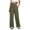 *Army Green, variant on VBVC Women's High Waisted Straight Leg Yoga Pants,Tummy Control Dressy Trousers For Women,Ladies Stretchy Work Sweatpants with Pockets,Army Green,S-2XL