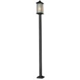 thumbnail image 1 of Z-Lite Vienna Outdoor Post Light in Black, 1 of 1