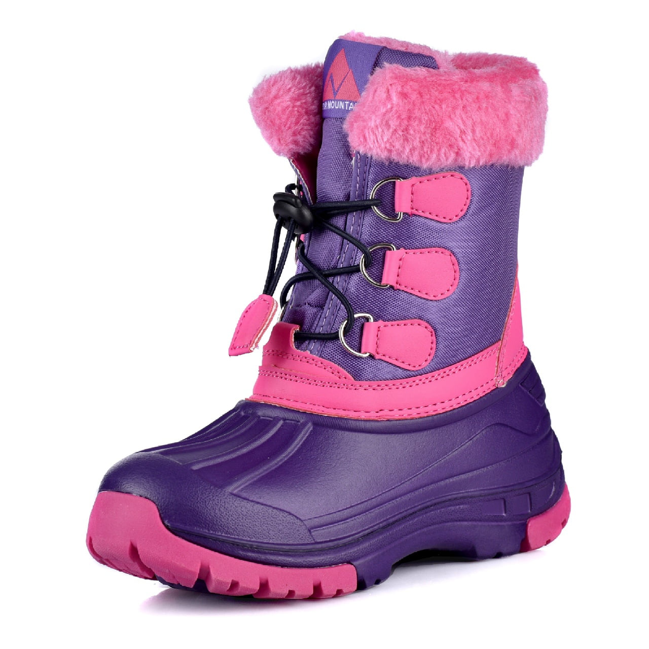 Nova Mountain Boys and Girls Waterproof Winter Snow Boots 