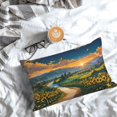 thumbnail image 5 of Naloa Sunflowers At Sunset Pillow Covers, Throw Pillow Case Cushion Covers,Cushion for Bedroom,Couch,Home-20"x30", 5 of 6