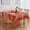 V43-orange Fall Plaid, variant on Yellow Buffalo Plaid Tablecloth 60" X 102" Rectangle Tablecloth - Yellow and White Checkered Gingham Oblong Polyester Table Cover Reusable Water Resistant for Spring Summer Holiday Party Dinner Décor