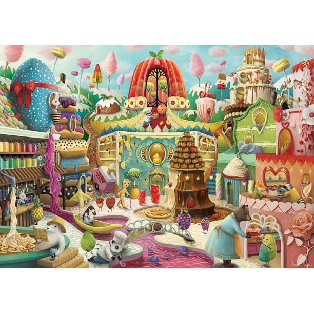 Rompecabezas Ravensburger Sweet Street 1000 piezas para adultos