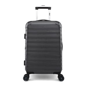 iFLY Fibertech 20" TSA-Approved Carry-On Expandable Hardside Spinner Luggage, Black