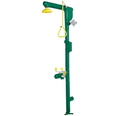 Speakman Se-7000-220V50c Floor Mounted Freeze Protected Safety Shower And Eye / Face Wash