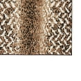 thumbnail image 3 of Better Trends Bath Rug 30” x 50” Bathroom Rug Mat Non-Slip Micro Polyester Bath Rugs for Bathroom Floor, Shower, Tub, Toilet Casablanca Collection - (Brown), 3 of 5