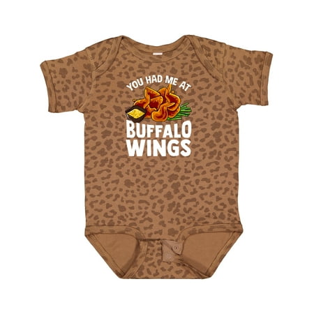 

Inktastic Buffalo Wings Game Day Snack Gift Baby Boy or Baby Girl Bodysuit