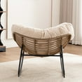 thumbnail image 6 of Rocking Chair, Chenille Upholstered Accent Chair, Modern for Living Room, Bedroom, Apartment, 6 of 9