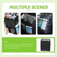thumbnail image 3 of UPOUART Car Back Seat Organizer Bag with Large Capacity Oxford Cloth Material Black, 3 of 8