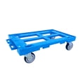 thumbnail image 1 of segolike Chariot de Meubles Robuste Polyvalent Créatif Robuste Outil de Déplacement de Meubles Bleu Roues de 3 Po, 1 of 9