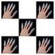 thumbnail image 2 of Guardurnaity Límite comprar 10 piezas plástico acrílico Nail Art Soak Off Clip Cap Gel removedor de esmalte herramienta de envoltura Type2 NO2, 2 of 3