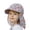 Multicolour, variant on Kids UPF50 Sun Hat With Neck Flap Adjustable Chin Strap Fisherman Cap for 1-4 Years Toddler Beach Outdoor