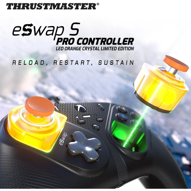 Thrustmaster eSwap S Crystal Orange Wired Controller with Super