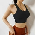 thumbnail image 6 of Sunm Boutique Sports Bras for Women Criss-Cross Back Padded Bras Workout Yoga Athletic Bra with Removable Cups, 6 of 6