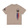 thumbnail image 3 of xfsWaSs Men's 250th Anniversary USA Shirt Short Sleeve Crew Neck T Shirts 250 Years America Anniversary Shirt Patriotic Shirts Tops Vacation Tee Shirts, 3 of 4
