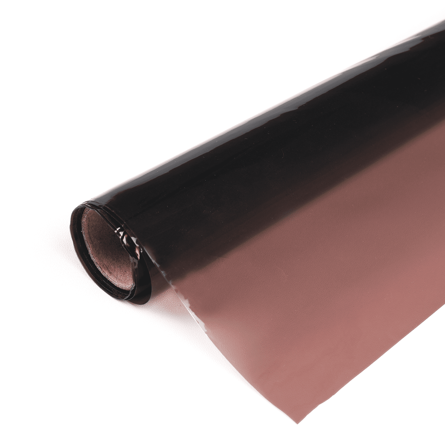 Livelynine Reddish Brown Static Cling Window Film - Privacy & UV Protection - No Adhesive, Easy Install - Decorative Frosted Glass Film for Home Office Bathroom (15.8"x78.7")