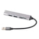 thumbnail image 1 of USB3.0 Hub 5 en 1 multipuerto cuerpo de aleación de aluminio Mini divisor de tipo portátil para viajes en casa oficina viaje de negocios, 1 of 8