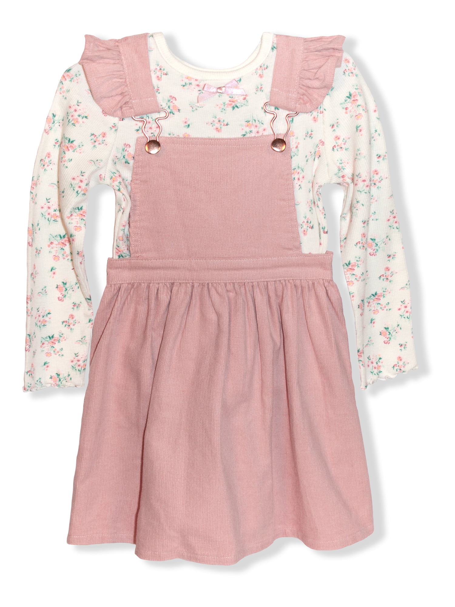 Baby Girl Jumper Dress & Bodysuit