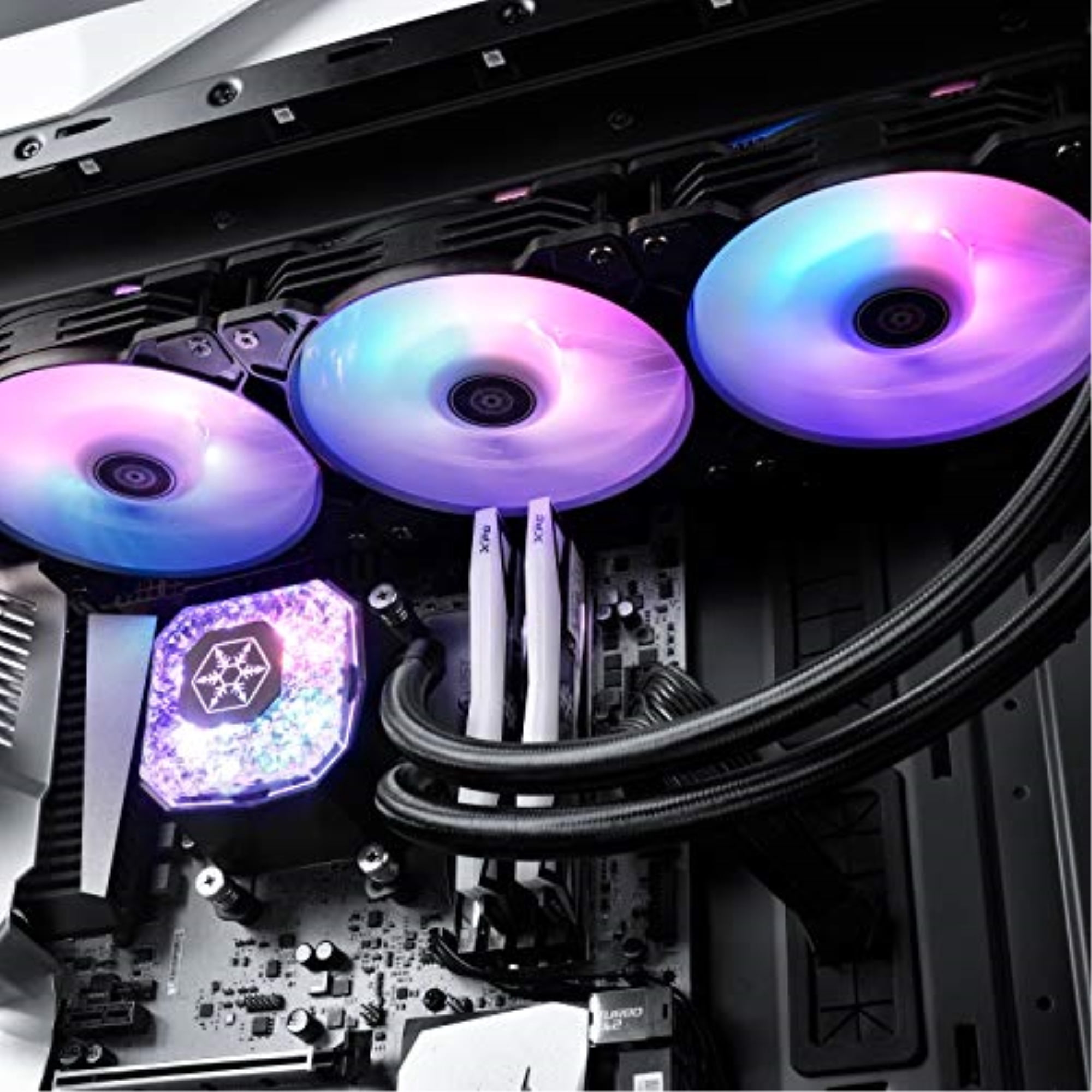 IG360-ARGB, AIO CPU liquid cooling/ARGB/12025 fan*3/36028 radiator/MCT pump/Support to TR4 & LGA1200
