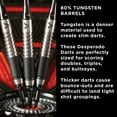 thumbnail image 5 of Viper Desperado 80% Tungsten Soft Tip Dart Set, Single Knurled 18 Grams, 5 of 6
