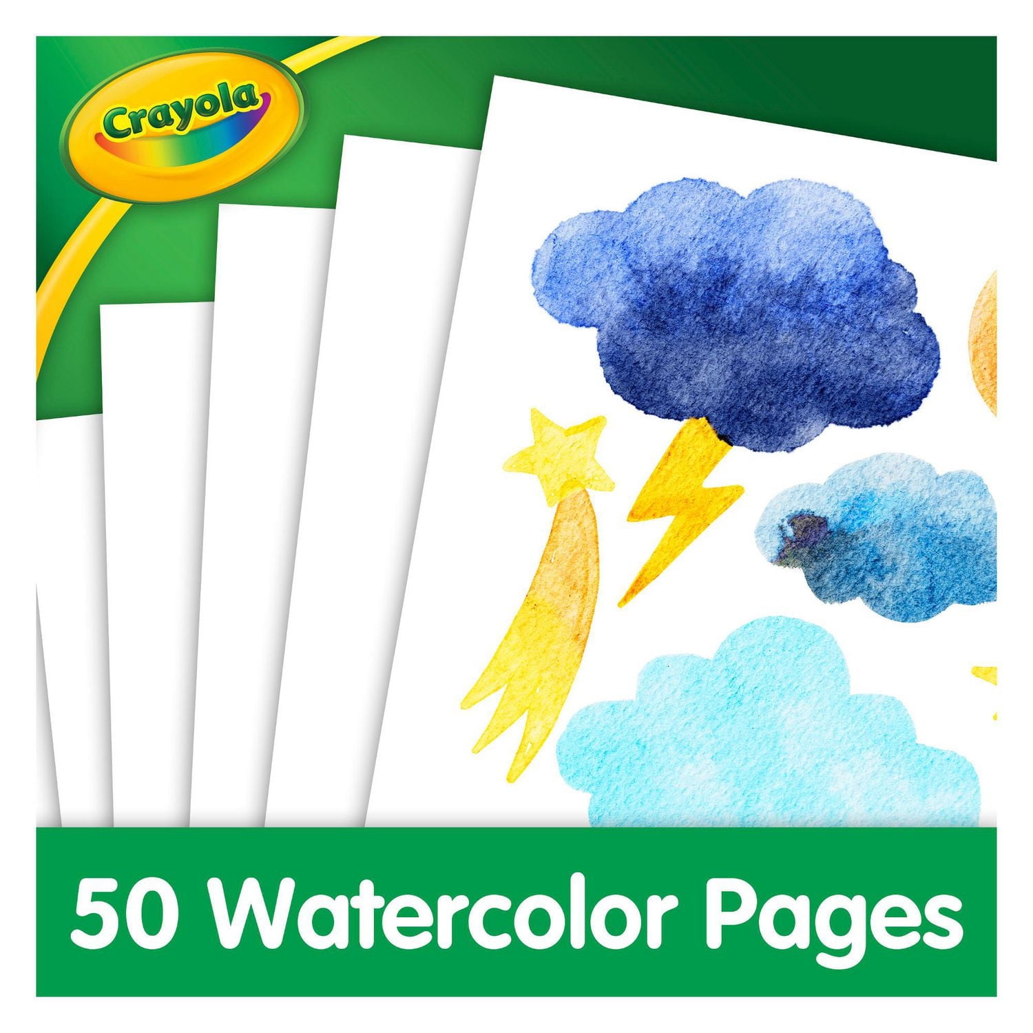 Bloc à aquarelle et marqueurs Crayola, 60 pages