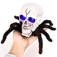 thumbnail image 2 of Halloween Araignée Style Crâne Ornement Araignée Truc Jouets Araignée Infrarouge Contrôlée Jouet Sans Batterie (Brun), 2 of 7