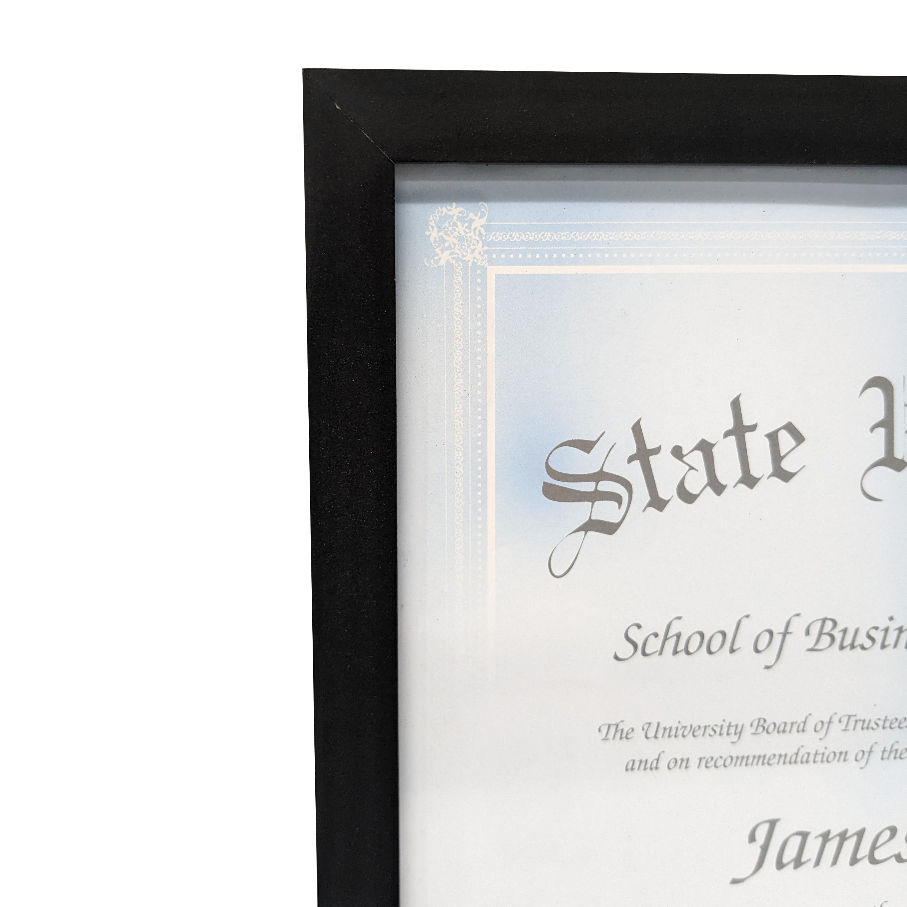 Mainstays 8.5 x 11 Black Document Picture Frame (2-Pack) photo 6