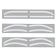 thumbnail image 4 of Plantilla Adhesiva para Cejas NikouMX 6 Pares de Tatuajes de Cejas, 4 of 8