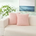 thumbnail image 2 of DYstyle Soft Plush Fur Shaggy Fuzzy Square Throw Pillow Cases Cushion Cover, 2 of 3