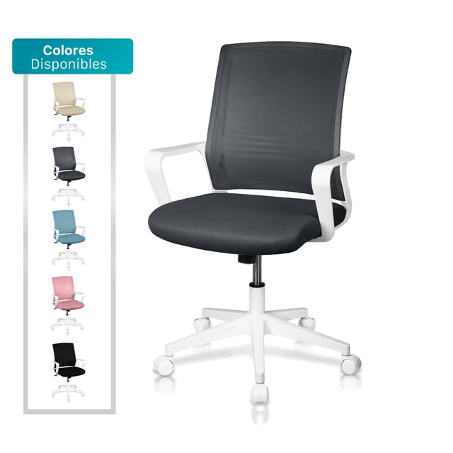Silla De Oficina Ergonómica Silla De Escritorio Giratoria Gris Magma Life CHAOF4GR
