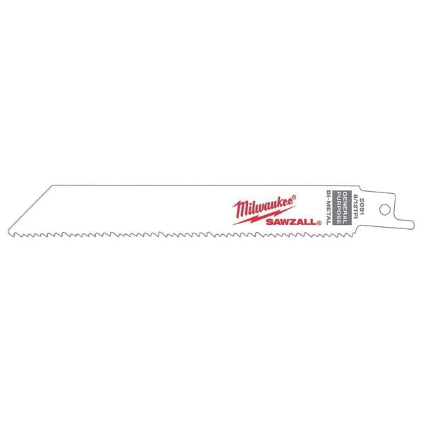 Milwaukee Tool 6" 8/12 TPI SAWZALL Blades (50 Pk)