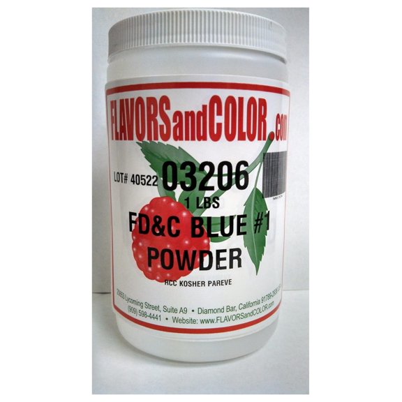 FD&C Blue #1 Powder 454 Grams