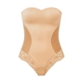 thumbnail image 4 of Seamless Lace Bodysuit for Straps Shapewear Comfortable Bodyshapers for Home Leisure Everyday Wear, 4 of 5