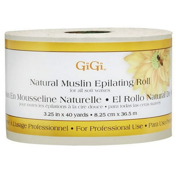 Gigi Natural Muslin Roll 3.25" wide