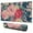 Pioneer Flower Floral-1, variant on Long Mouse Pads for Desk,Pioneer Flower Floral Print Pattern Desk Mats on Top Of Desks, Desk Mouse Pad Extra Large with 3mm Non-Slip Base and Stitched Edge for Gaming,Office,Work,Home 31.5"x11.8"