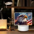 thumbnail image 6 of Vsdgher Bald Eagle Pilot Rectangular Acrylic Night Light Acrylic Sleep Night Light Friend Gifts for Birthday Gifts for Women Teens Boys Girls, 6 of 9