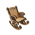 thumbnail image 1 of Agiferg Christmas Decorations DIY Wooden Splicing Decoration Chair Shape, 1 of 1