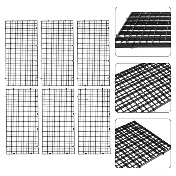 HEMOTON 6 Pcs Aquarium Filtration Plates Fish Tank Accessory Divider Panel Separator
