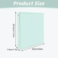 thumbnail image 3 of WHEANG Color 3 Hole PP Insert Loose Folder, 3 of 9