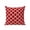 Red, variant on 1 Pack Outdoor Throw Pillow, Pink Morocco Waterproof Pillow with Insert Included, Geometric Moroccan National Abstract Art Decorative Accent Cushion Sofa Pillows for Patio Porch, 16 x 16 In