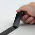 "LLPT Auto Car Adhesive Double Sided Tape, Waterproof Mounting, 1/2"" x 18 Feet, Black Foam